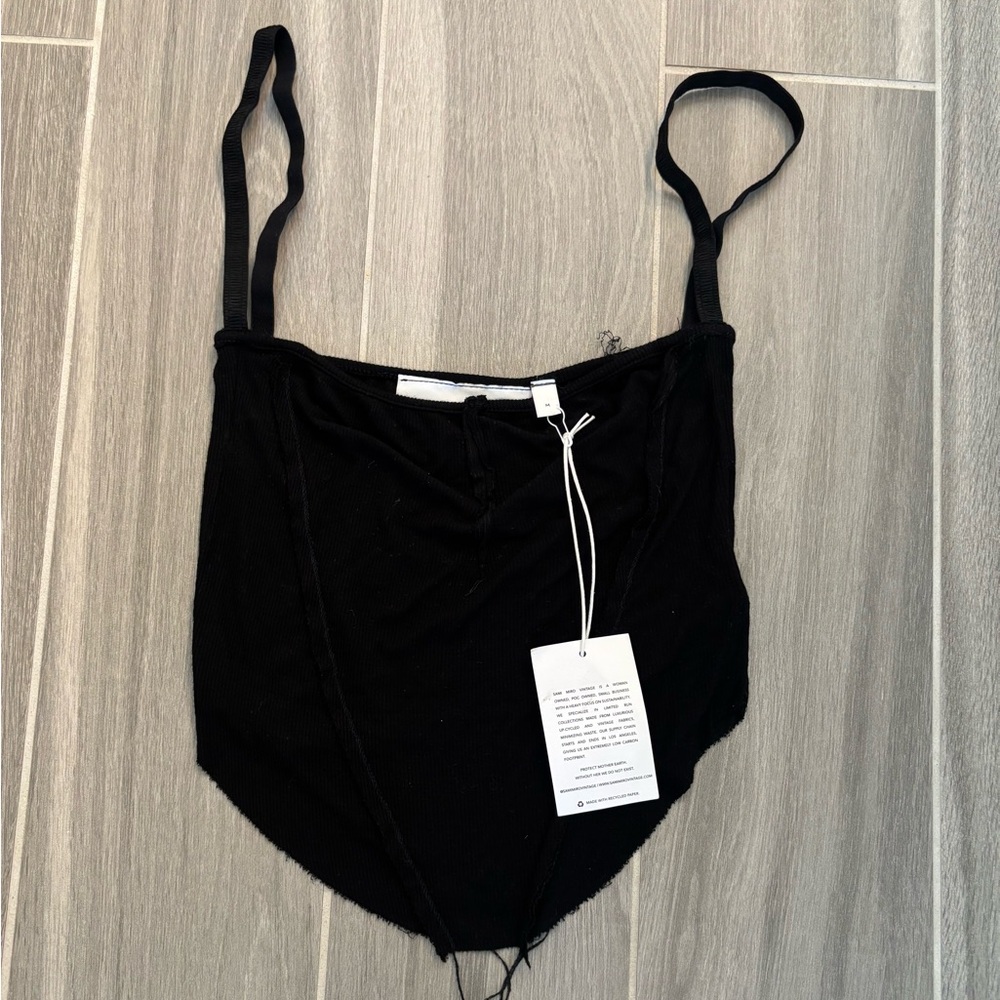 Sami Miro Vintage v cut tank